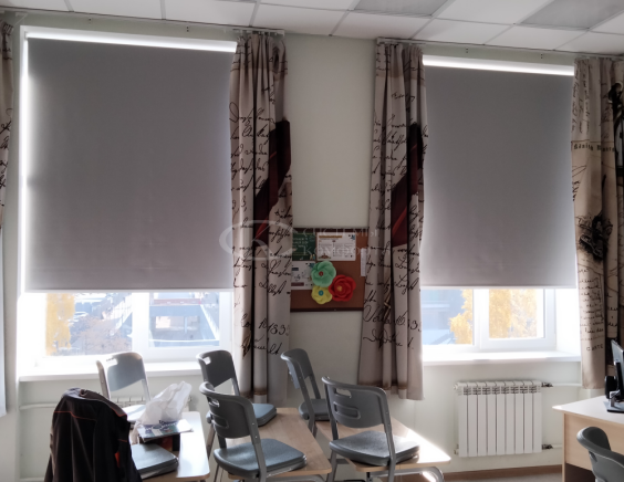 Портфолио Ролл шторы на пластиковые окна