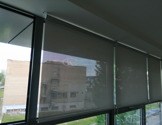 Портфолио Ролл шторы на пластиковые окна