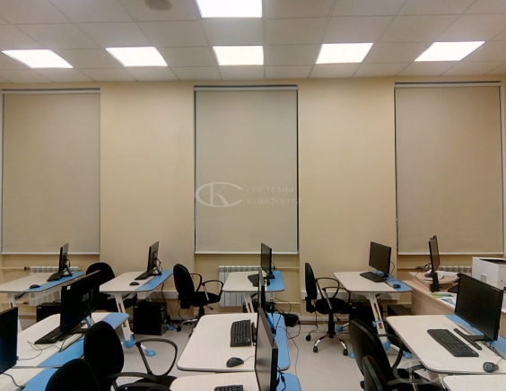 Портфолио Ролл шторы на пластиковые окна