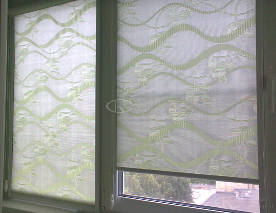 Портфолио Ролл шторы на пластиковые окна
