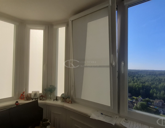 Портфолио Ролл шторы на пластиковые окна