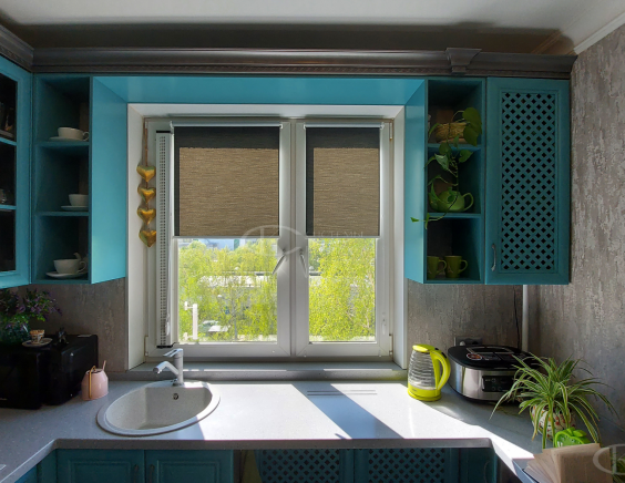 Портфолио Ролл шторы на пластиковые окна