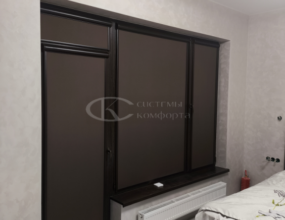 Портфолио Ролл шторы на пластиковые окна