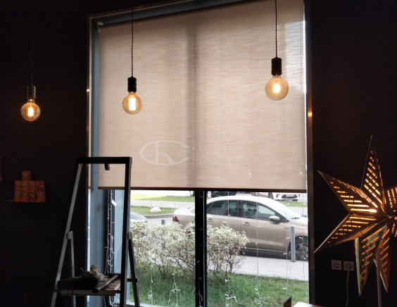 Портфолио Ролл шторы на пластиковые окна