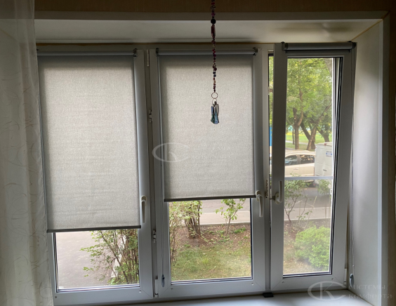 Портфолио Ролл шторы на пластиковые окна