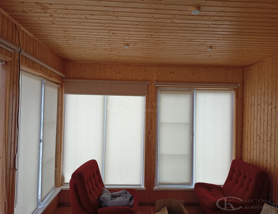 Портфолио Ролл шторы на пластиковые окна