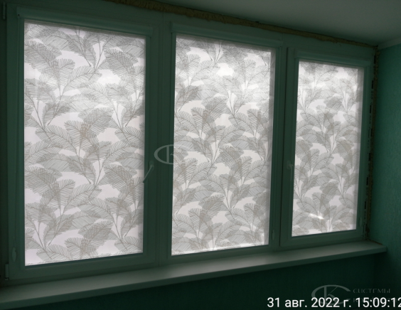 Портфолио Ролл шторы на пластиковые окна