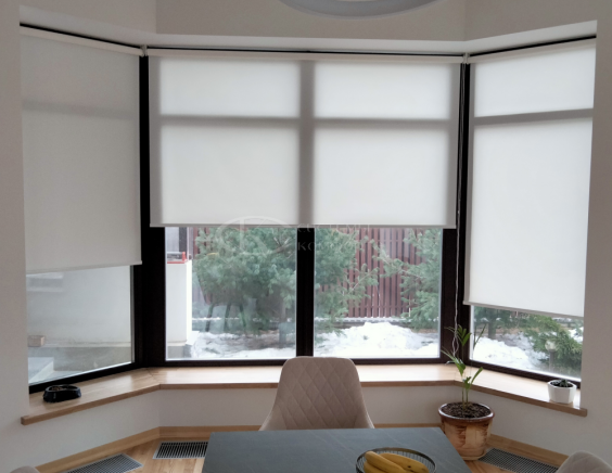 Портфолио Ролл шторы на пластиковые окна