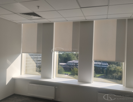 Портфолио Ролл шторы на пластиковые окна