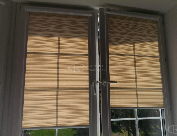 Портфолио Ролл шторы на пластиковые окна